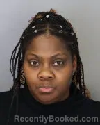 Mugshot of Tameka Crawford booked in Shelby County, Tennessee on September 9, 2026