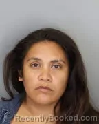 Mugshot of Adriana Marilee Garcia booked in Shelby County, Tennessee on September 10, 2026