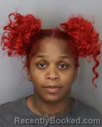 Mugshot of Nikeria Hubbard booked in Shelby County, Tennessee on September 12, 2026