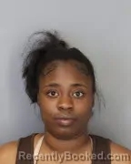 Mugshot of Teydriuna Rushia Washington booked in Shelby County, Tennessee on September 20, 2026