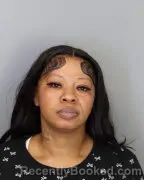 Mugshot of Tarlisha Denise Cunningham booked in Shelby County, Tennessee on September 21, 2026