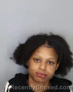 Mugshot of De'aija Washington booked in Shelby County, Tennessee on October 6, 2026