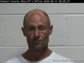 Mugshot of JAMES E ALLEN booked in Stewart County, Tennessee on June 11, 2026