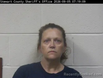 Mugshot of Kelley J Angel booked in Stewart County, Tennessee on September 4, 2026