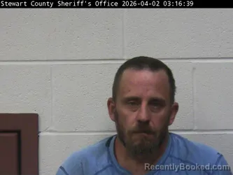 Mugshot of TERRY R AUSTIN booked in Stewart County, Tennessee on April 1, 2026