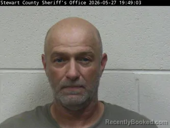 Mugshot of WESLEY D ADAMS booked in Stewart County, Tennessee on May 27, 2026