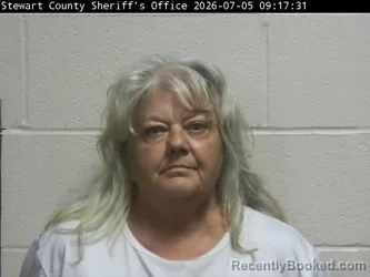 Mugshot of GEORGIA L BUMPUS booked in Stewart County, Tennessee on July 4, 2026