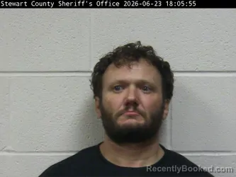 Mugshot of ROBERT K BREWER booked in Stewart County, Tennessee on June 23, 2026