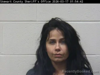 Mugshot of STEPHANIE BAKOW booked in Stewart County, Tennessee on March 16, 2026