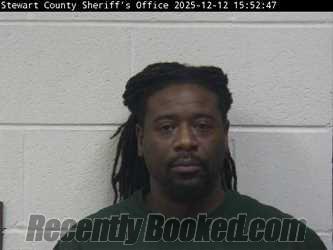 Booking photo from Stewart County, Tennessee