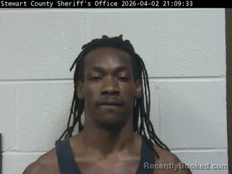 Mugshot of ERIK A COOKSEY booked in Stewart County, Tennessee on April 2, 2026