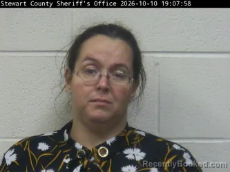 Mugshot of Mika N Campbell booked in Stewart County, Tennessee on October 10, 2026