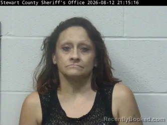 Mugshot of Nicole G Cain booked in Stewart County, Tennessee on August 12, 2026
