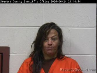 Mugshot of OLIVIA K CLARK booked in Stewart County, Tennessee on June 24, 2026