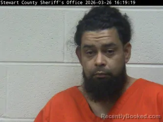 Mugshot of RAMON JR CARRILLO booked in Stewart County, Tennessee on March 25, 2026