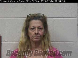 Booking photo from Stewart County, Tennessee