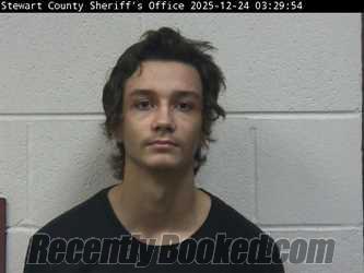 Booking photo from Stewart County, Tennessee