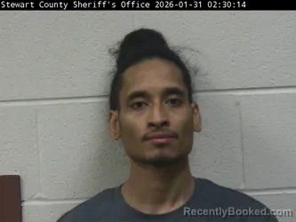 Booking photo from Stewart County, Tennessee