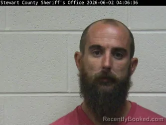 Mugshot of CODY R GREGORY booked in Stewart County, Tennessee on June 1, 2026