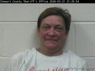 Mugshot of CYNTHIA R GATLIN booked in Stewart County, Tennessee on March 21, 2026