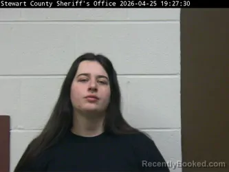 Mugshot of KATELYN HARDIN booked in Stewart County, Tennessee on April 25, 2026