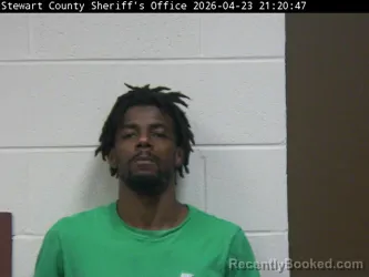 Mugshot of RECARDO C HENLEY booked in Stewart County, Tennessee on April 23, 2026