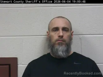 Mugshot of ROBERT K JR HUNTOON booked in Stewart County, Tennessee on June 4, 2026