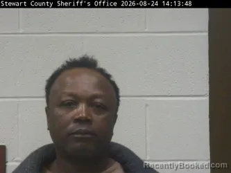 Mugshot of Roy Jackson booked in Stewart County, Tennessee on August 23, 2026