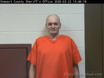 Mugshot of ROBERT L JR JENKINS booked in Stewart County, Tennessee on March 21, 2026