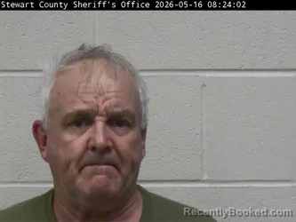 Mugshot of JAMES A JR KIRBY booked in Stewart County, Tennessee on May 15, 2026