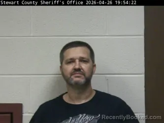 Mugshot of DANNY L JR MCDANIEL booked in Stewart County, Tennessee on April 26, 2026