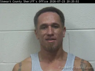 Mugshot of DAVID M JR MCGEE booked in Stewart County, Tennessee on July 23, 2026