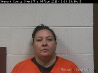 Booking photo from Stewart County, Tennessee