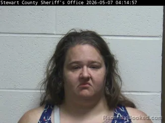 Mugshot of KAYLYNN J METZ-SMITH booked in Stewart County, Tennessee on May 6, 2026