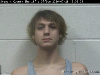 Mugshot of TRISTAN J MEADOWS booked in Stewart County, Tennessee on July 28, 2026