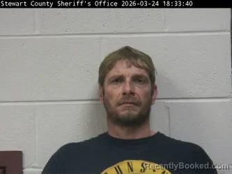 Mugshot of TIMOTHY J JR MCLEAN booked in Stewart County, Tennessee on March 24, 2026