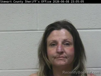 Mugshot of AMBER D NEWMAN booked in Stewart County, Tennessee on June 8, 2026