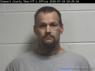 Mugshot of ROBERT C NEUMANN booked in Stewart County, Tennessee on July 23, 2026