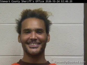 Booking photo from Stewart County, Tennessee