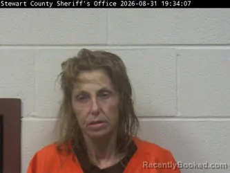 Mugshot of Terri L Oliver booked in Stewart County, Tennessee on August 31, 2026
