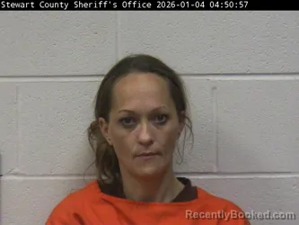 Booking photo from Stewart County, Tennessee