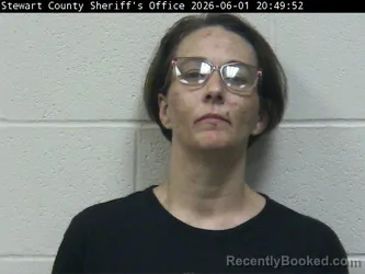 Mugshot of ALEXIA J REED booked in Stewart County, Tennessee on June 1, 2026