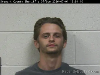 Mugshot of DAWSON A RORIE booked in Stewart County, Tennessee on July 1, 2026