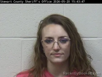 Mugshot of REAGAN P ROBERTS booked in Stewart County, Tennessee on May 20, 2026