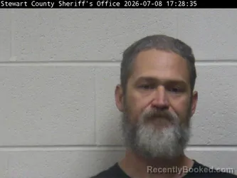 Mugshot of RAYMOND T RADER booked in Stewart County, Tennessee on July 8, 2026
