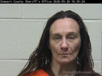Mugshot of ALYSHA N STEPHENSON booked in Stewart County, Tennessee on May 26, 2026