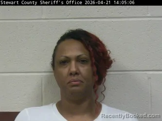 Mugshot of CELESTE N SMITH booked in Stewart County, Tennessee on April 21, 2026