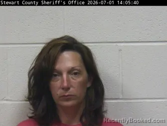 Mugshot of LESLEY N STEVENS booked in Stewart County, Tennessee on July 1, 2026