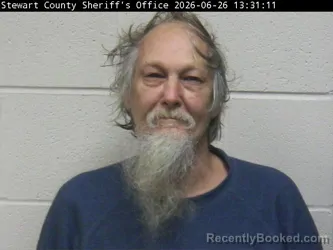 Mugshot of MICHAEL B STANTON booked in Stewart County, Tennessee on June 26, 2026
