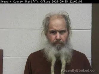 Mugshot of Robert T Jr Soule booked in Stewart County, Tennessee on September 23, 2026